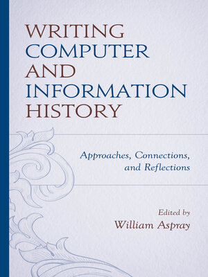 cover image of Writing Computer and Information History